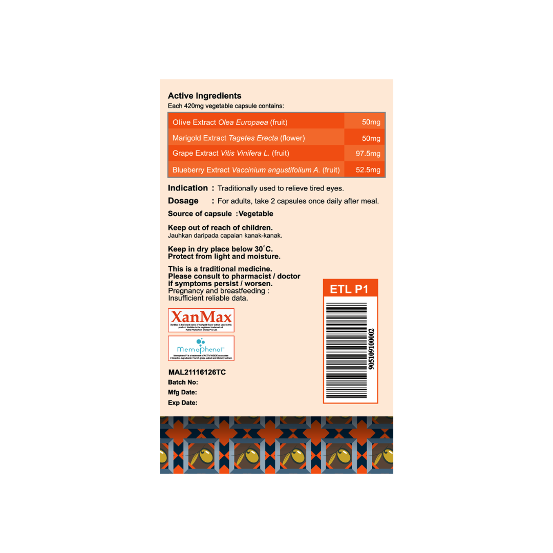 Oliferin Memovizion (30 capsules)