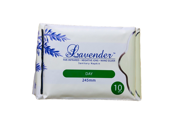 Lavender Day Ultra Thin Sanitary Pad Napkin (10's x 245mm)