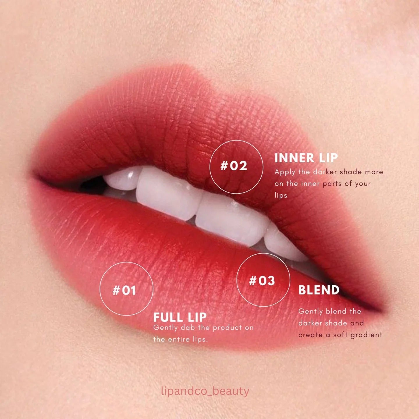 Lip & Co All in One Soft Matte Liquid Lustre Lipstick 3ml