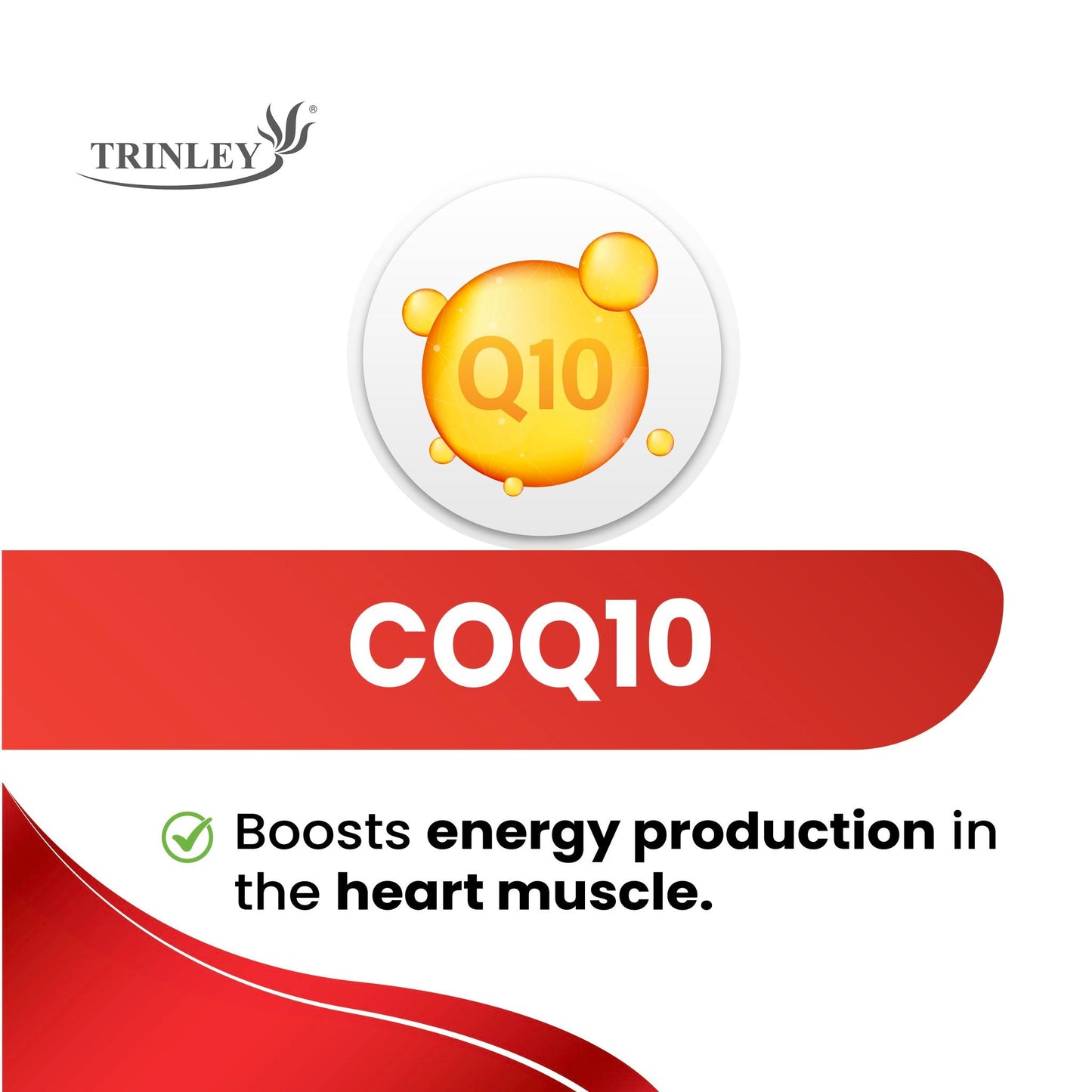 Trinley CoEnzyme Q10 100mg (60 vegetable capsules)