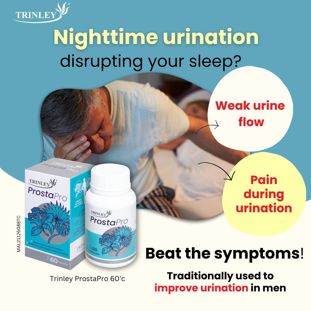 Trinley ProstaPro (60 softgels) for Men's Prostate Health