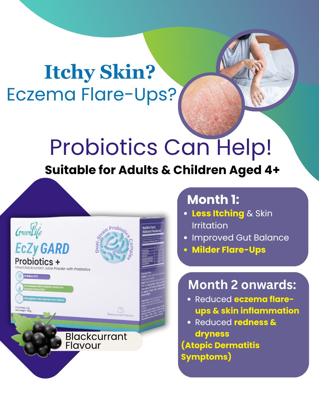 Greenlife EcZy Gard Probiotics+ 10 Billion CFU