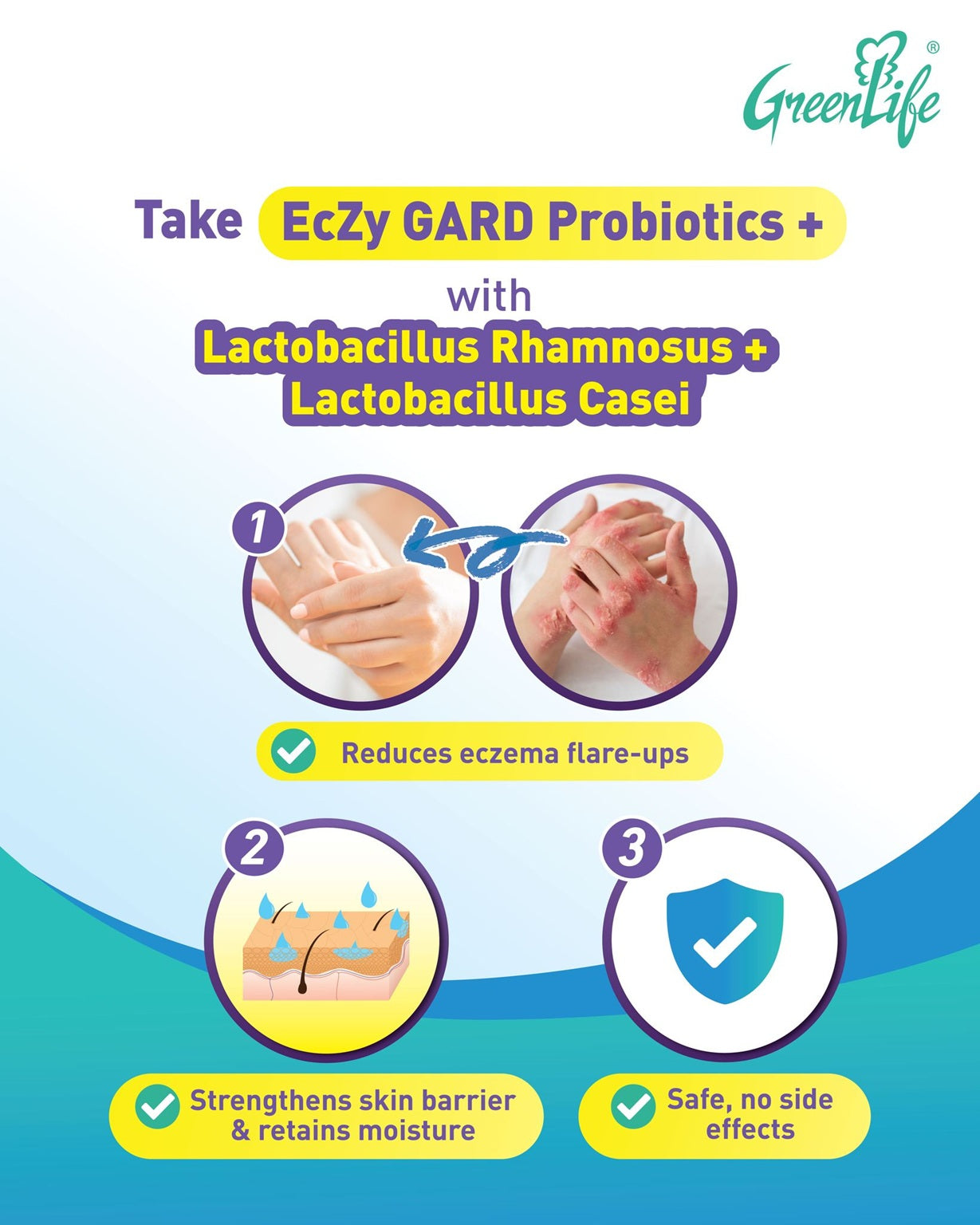 Greenlife EcZy Gard Probiotics+ 10 Billion CFU