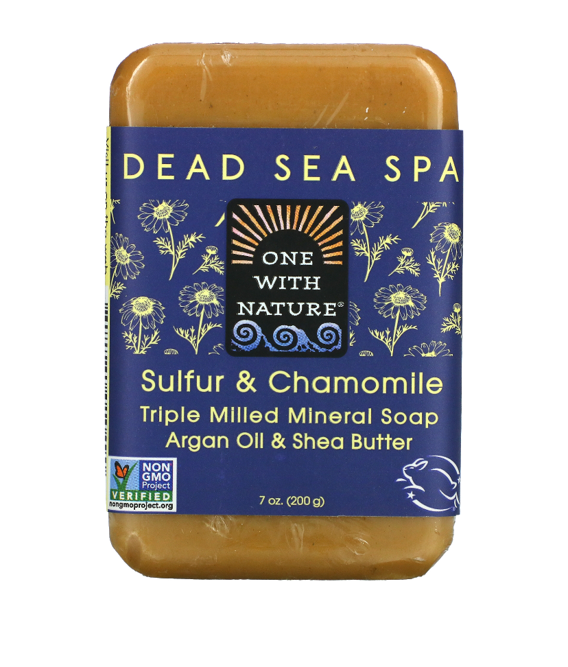 One With Nature Dead Sea Mineral Soap Bar 200g