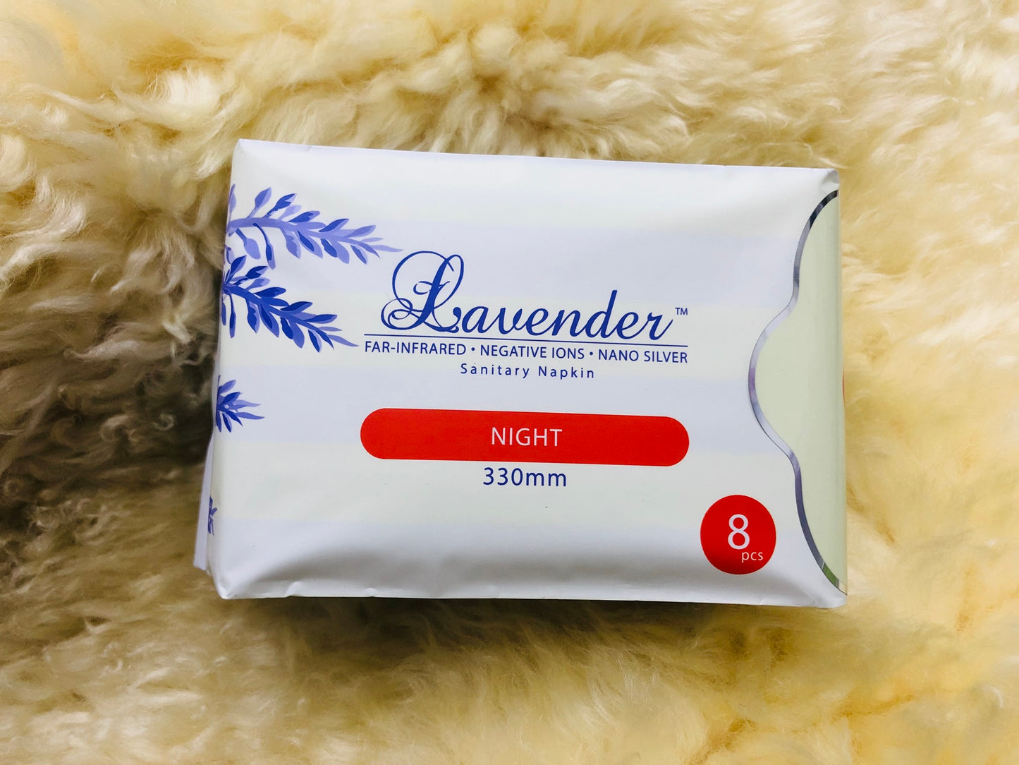 Lavender Night Ultra Thin Sanitary Pad Napkin (8's x 330mm)
