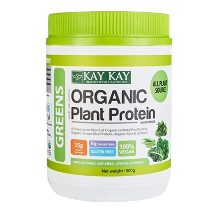 KAY KAY Organic Plant Protein Greens Powder 500g
