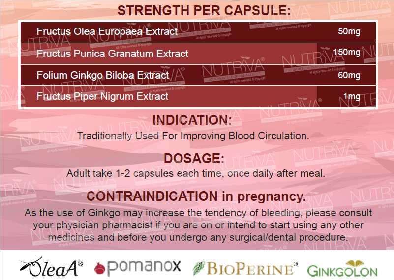 Oliferin Vascolive (40 capsules)