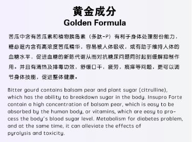 Insupro Forte Bitter Gourd Melon Extract 500mg (60 vegetable capsules)