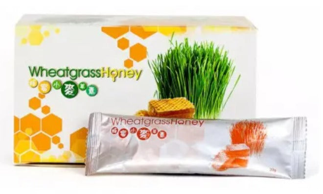 Wheatgrass Honey Powder by Origin Foods (2g x 15 sachets)