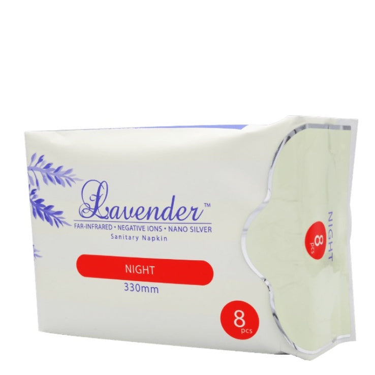 Lavender Night Ultra Thin Sanitary Pad Napkin (8's x 330mm)