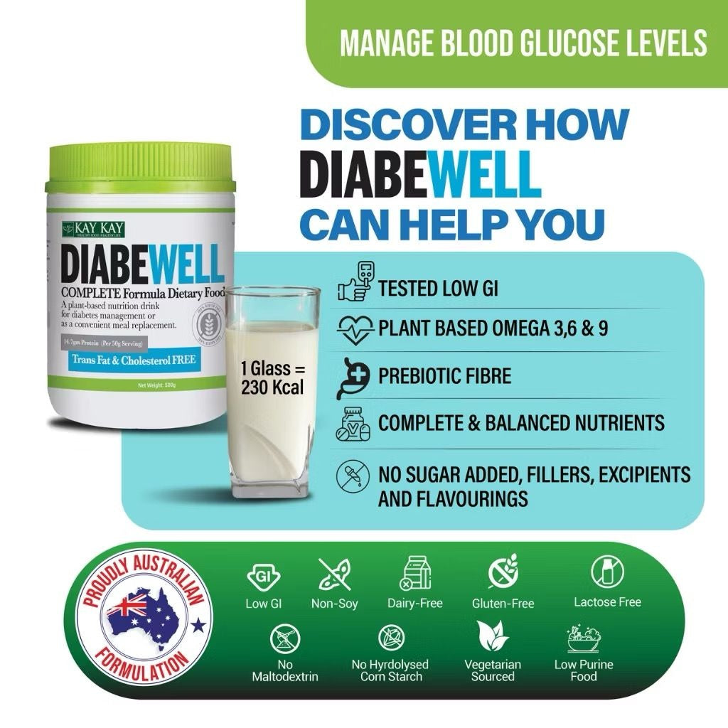 Kay Kay Diabewell Powder (520g)