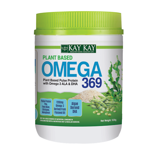 KAY KAY Plant Based Omega 369 ALA DHA Powder (520g)
