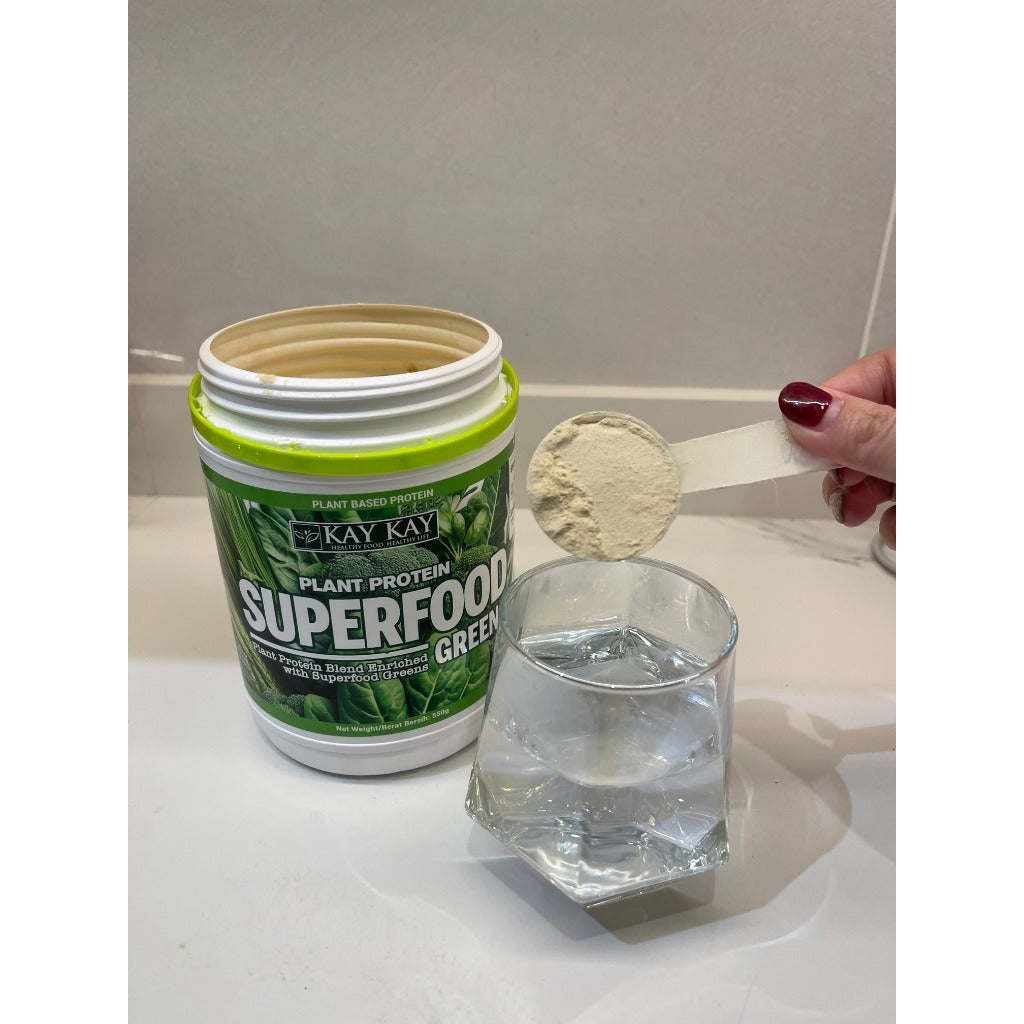 KAY KAY Plant Protein Superfood Greens Powder 550g