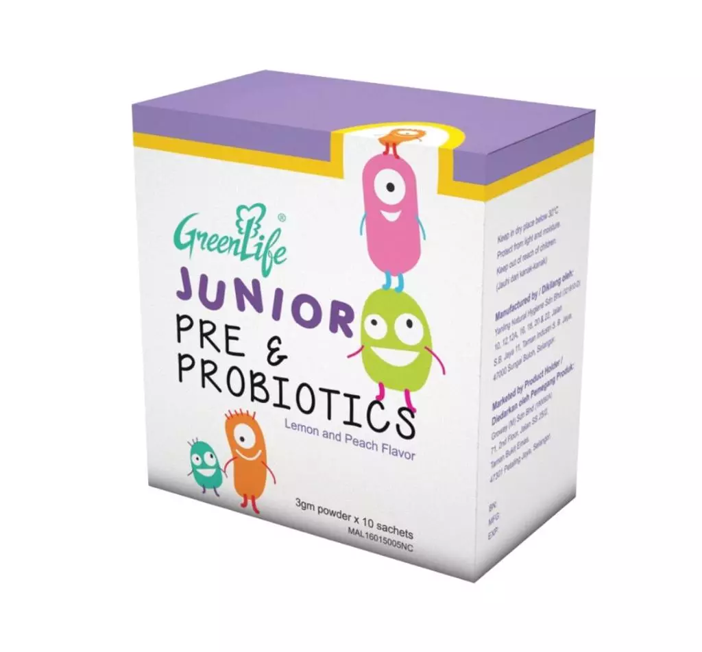GreenLife Junior Pre & Probiotics Powder 4 Billion CFU (30 sachets)