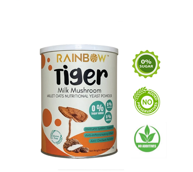 Rainbow Tiger Milk Mushroom Millet Oats Yeast Powder 800g