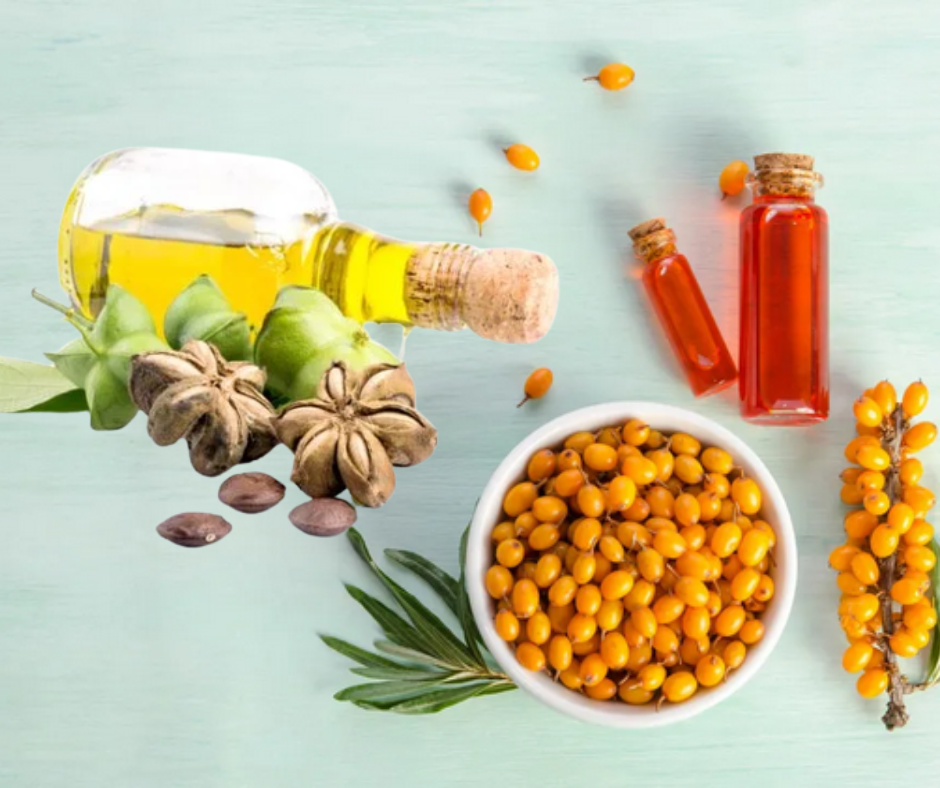 Sacha Inchi Oil + Sea Buckthorn Oil = Healthier You