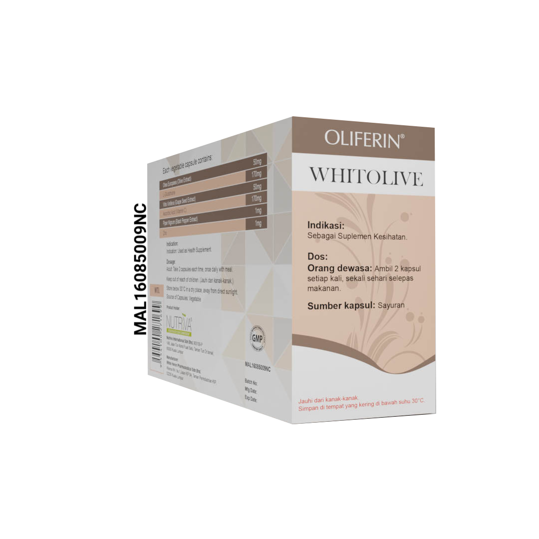 Oliferin Whitolive (60 capsules)