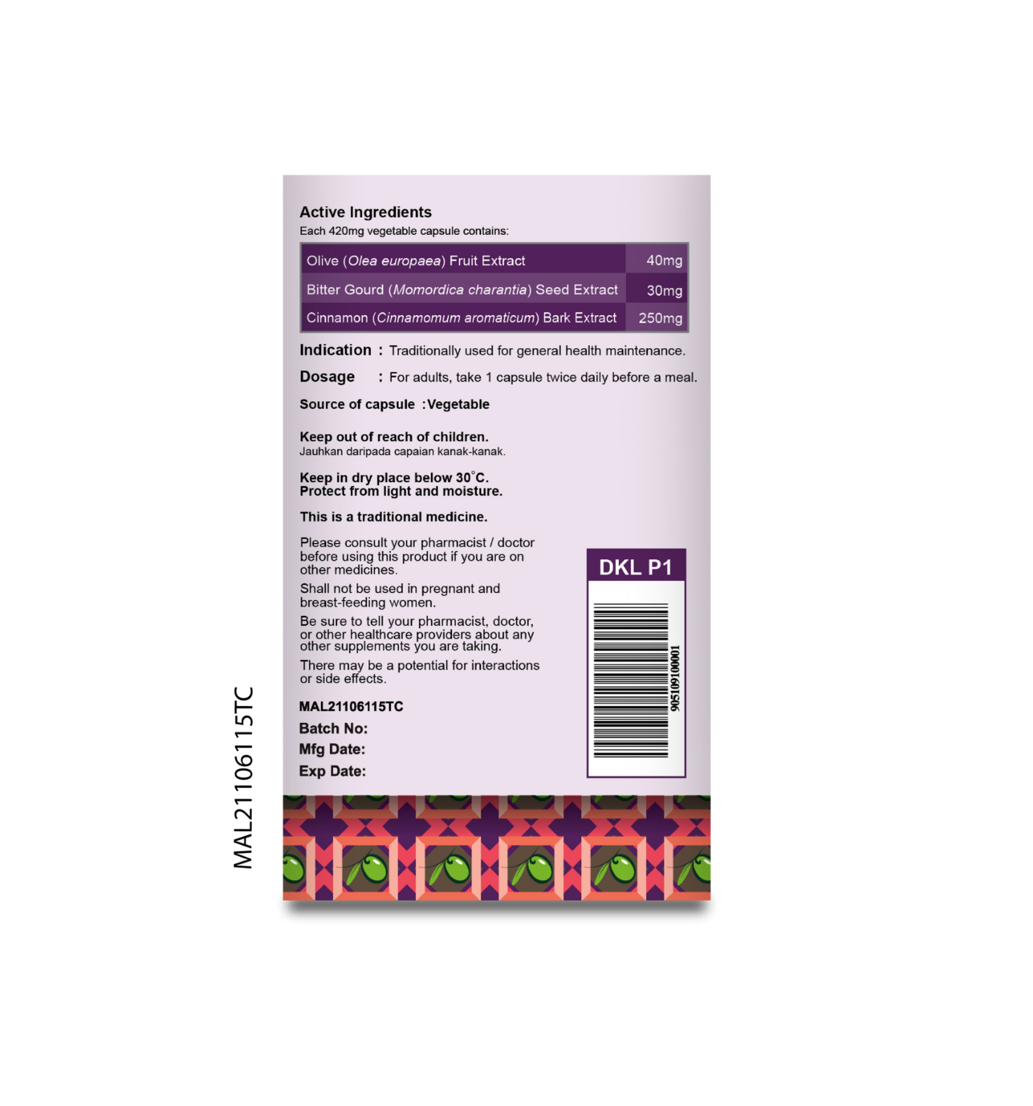 Oliferin Diakolive (30 capsules)
