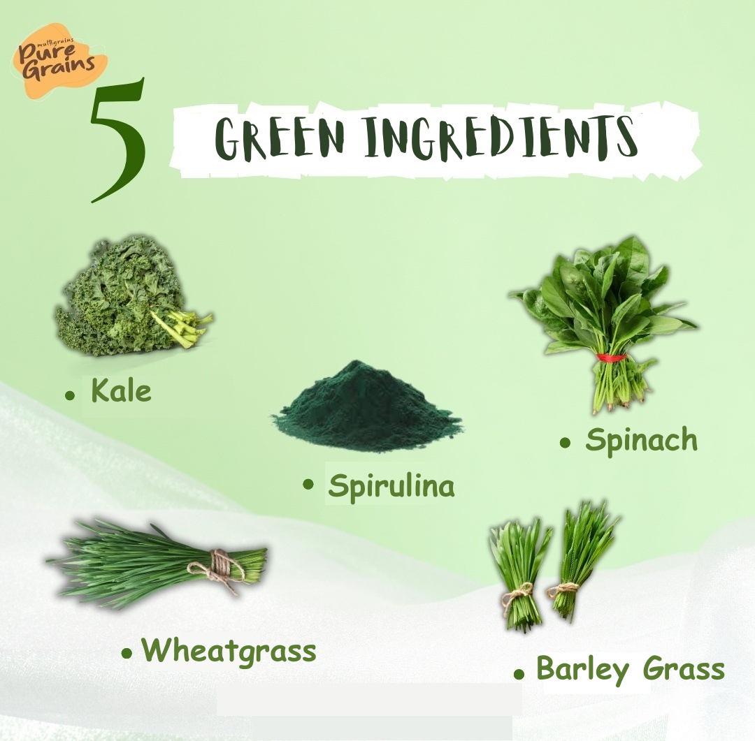 PureGrains Multigrains Green Superfood 800g