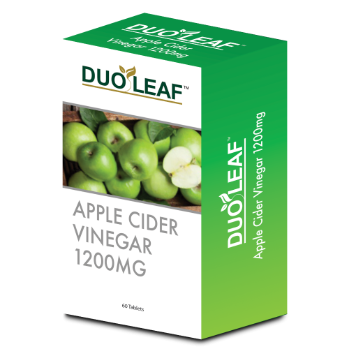 Duoleaf Apple Cider Vinegar 1200mg (2 x 60 tablets)