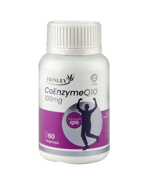 Trinley CoEnzyme Q10 100mg (60 vegetable capsules)