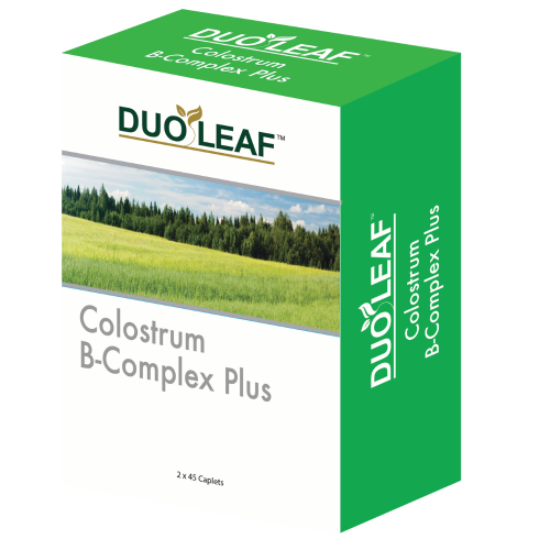 Duoleaf Colostrum B-Complex Plus (2 x 45 caplets)