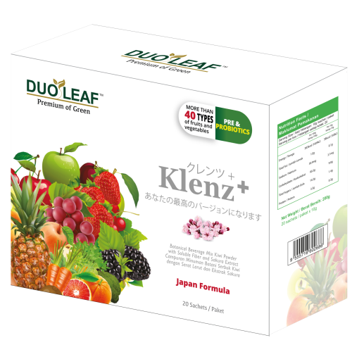 Duoleaf Klenz+ Fiber Detox Drink (10g x 20 sachets)