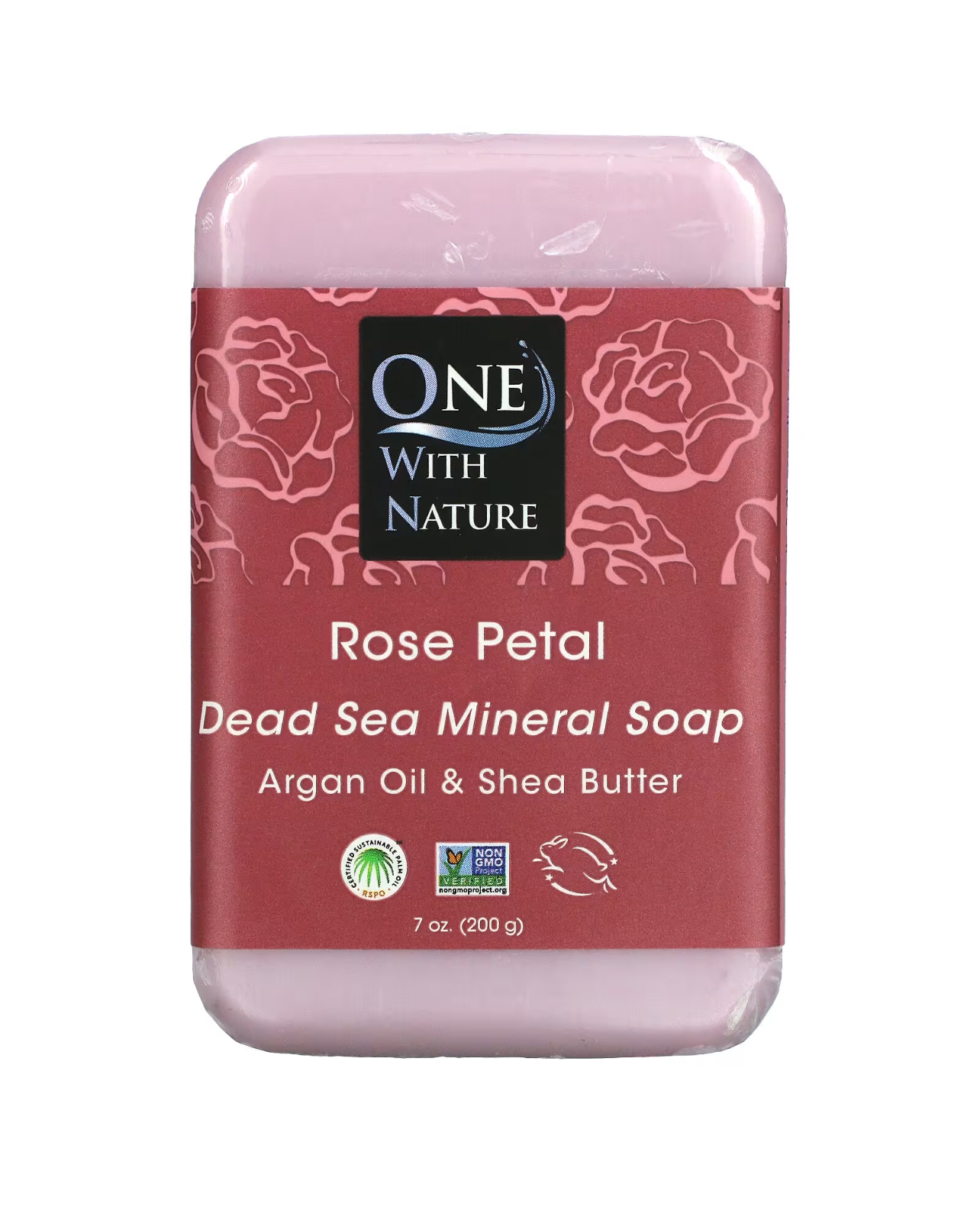 One With Nature Dead Sea Mineral Soap Bar 200g