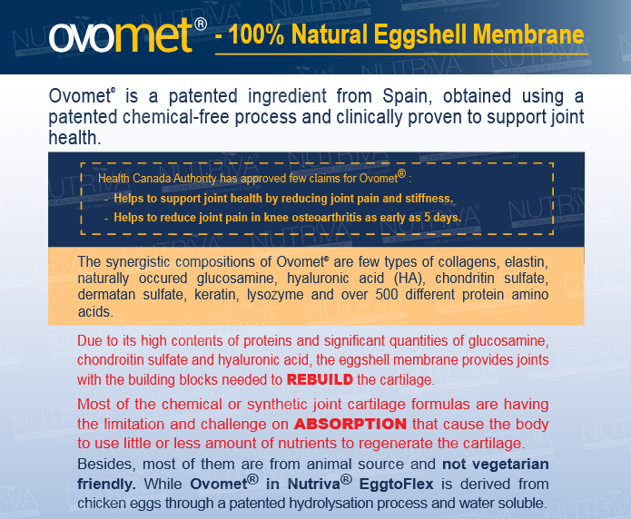 Nutriva EggToFlex 600mg (30 capsules)