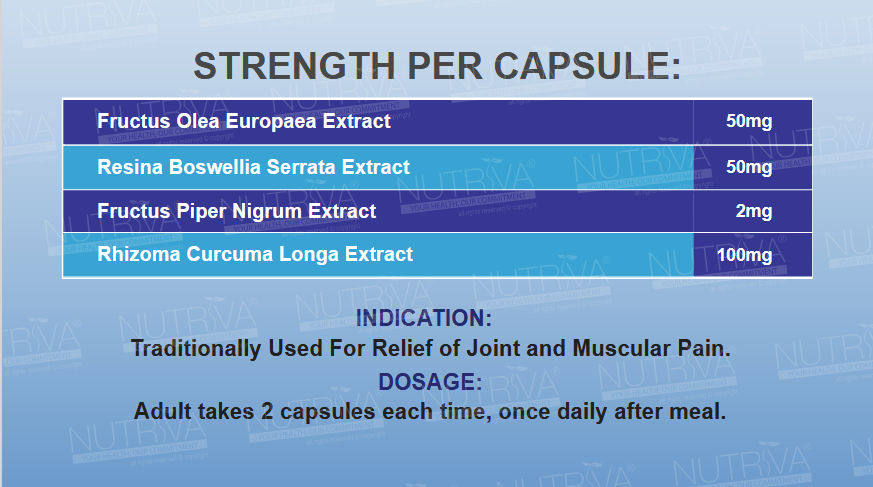 Oliferin Joint Flex Triva (60 capsules)