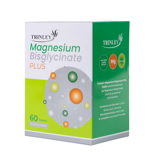 Trinley Magnesium Bisglycinate Plus 750mg (60 tablets)
