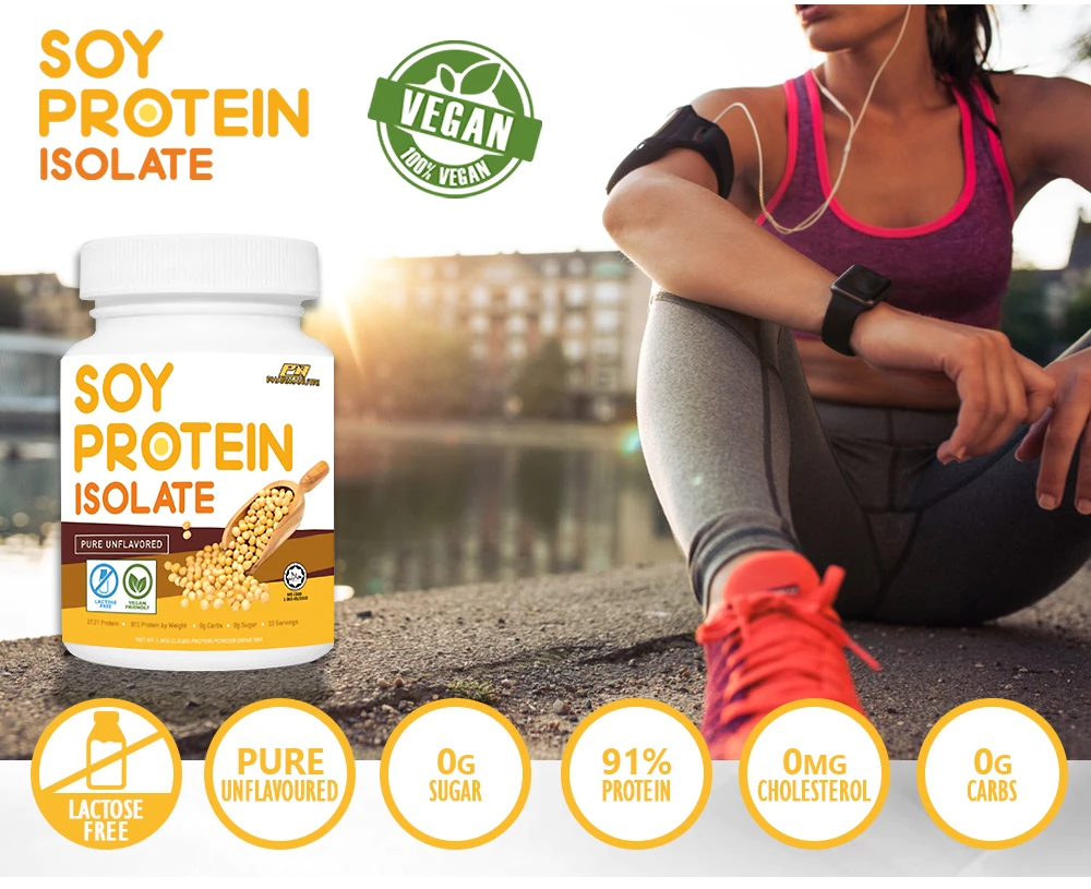 Pharmanutri Soy Protein Isolate (1kg) Unflavored