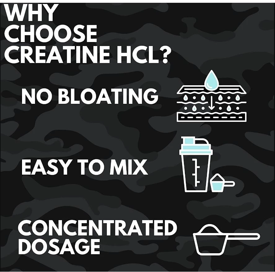 Pharmanutri Creatine HCL Hydrochloride 100g Unflavored