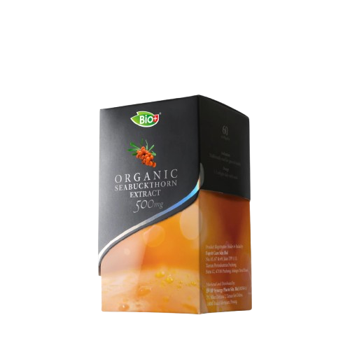 BioPlus Organic Seabuckthorn Extract 500mg (60 softgels)